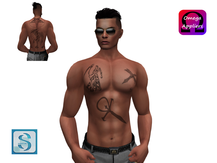 Tattoo Demon Omega Signature