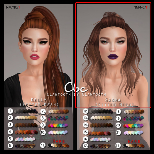 Clawtooth: Sasha (20: Rainbow Pack)