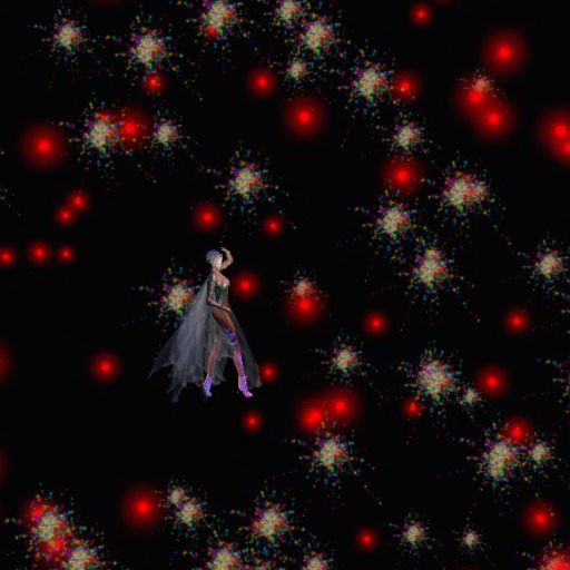 PARTICLE RED FIREWORK