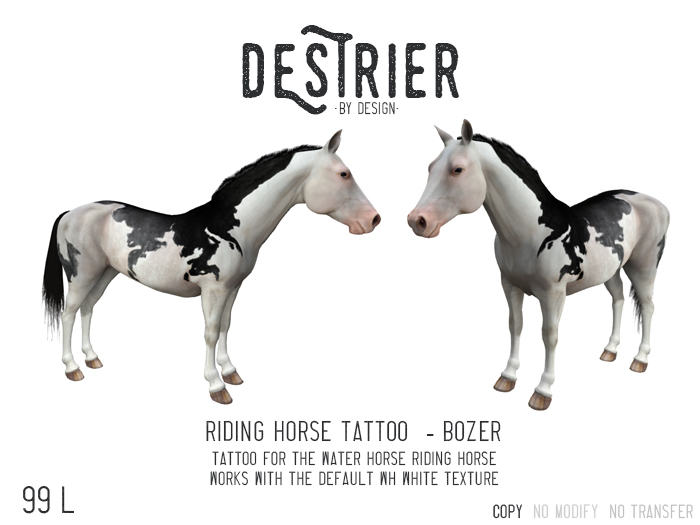 Destrier by Design - WHRH - Body Marking - Bozer (Boxed)