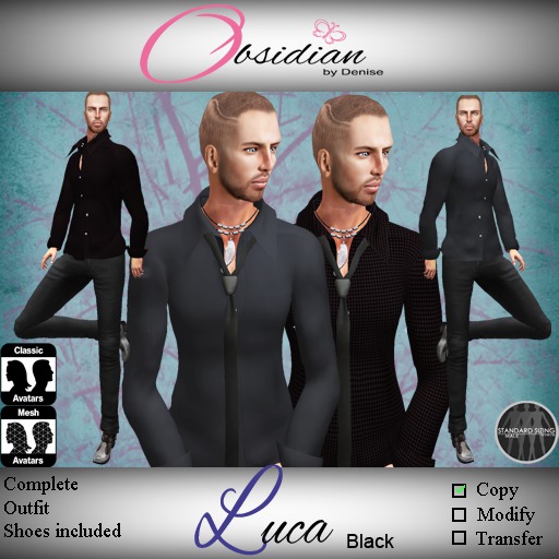 ::OBD::Luca Complete Outfit Black  