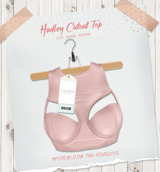 Second Life Marketplace - Tee*fy Hadley Cut Out Top - Nude