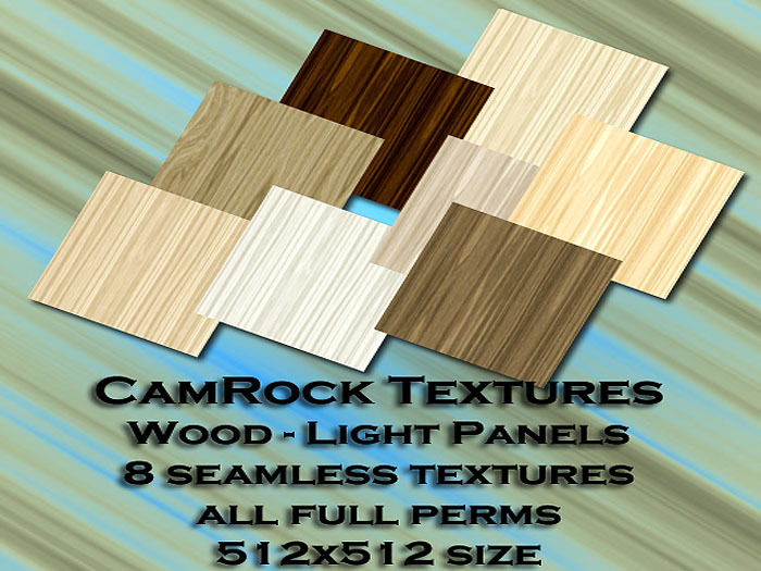 CamRock Textures - Woods - Light Panels