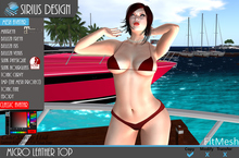 Sirius Design Micro Leather Top Boxed