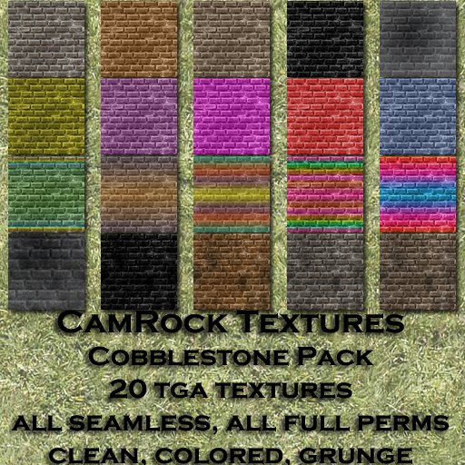 CamRock Textures - Cobblestones Pack