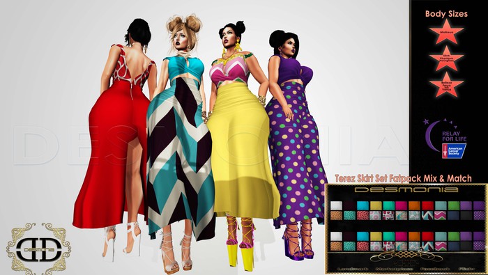 -Desmonia- Terez Skirt Set Fatpack (Wear Me)