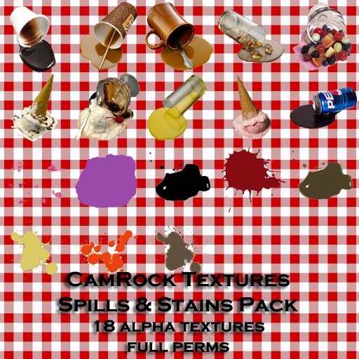 CamRock Textures - Spills & Stains Pack
