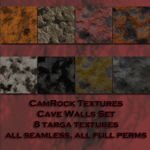 CamRock Textures - Cave Walls Set