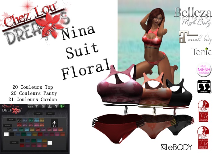 *Chez Lou* Nina Floral