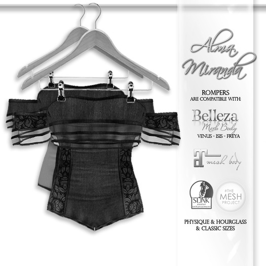 DEMO .: AlmaMiranda :. Bare Shoulder Romper