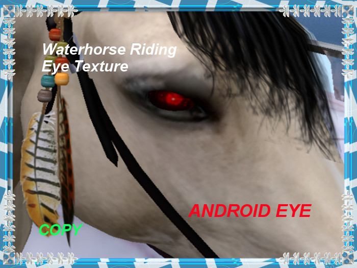 Waterhorse Riding EYE Texture