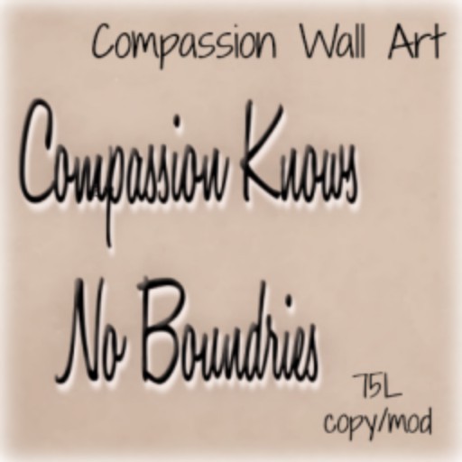 Compassion Wall Art(Bagged)