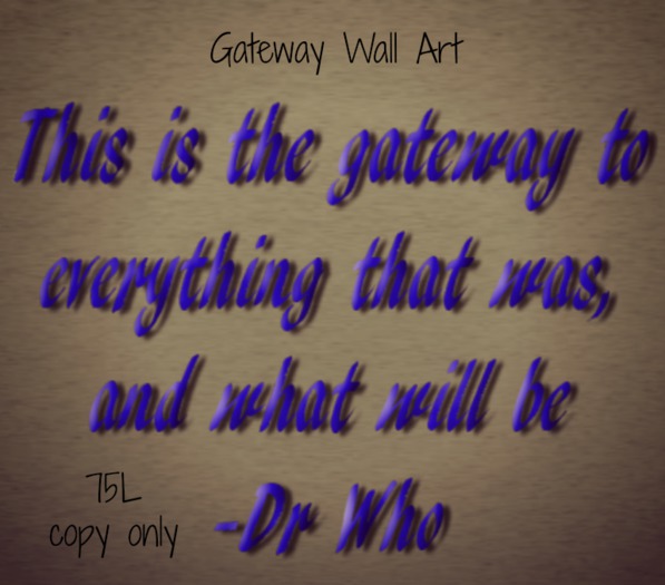 Gateway Wall Art(Bagged)