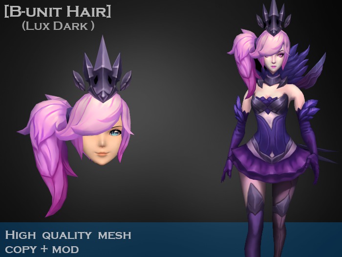 [B-unit Hair] Lux Dark