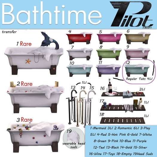 PILOT - Bathtime [Teal]