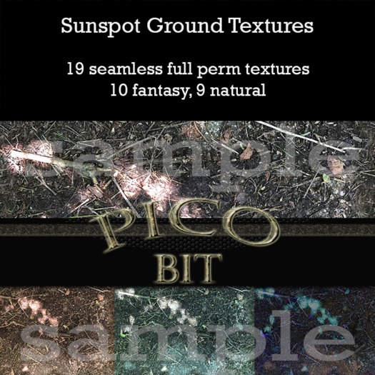 Sunspot Ground Terrain Textures