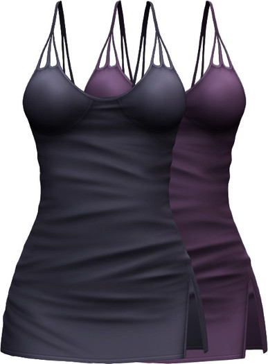 [JUSTICE] WEAR ME - SCARLETT DRESS - PURPLE