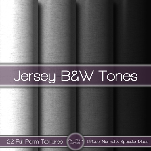 {L} Jersey-B&W Tones