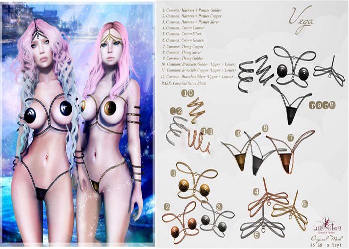 Luas Vega Common - Bracelets Copper