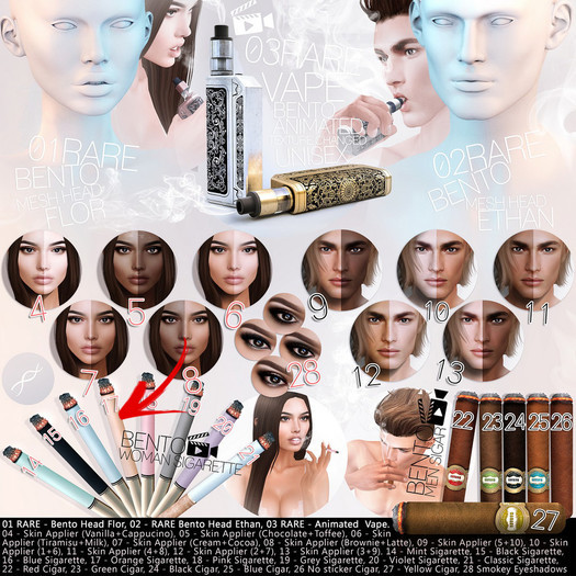 17 Genesis_Lab_Cigarette_3.0 Woman Bento ORANGE