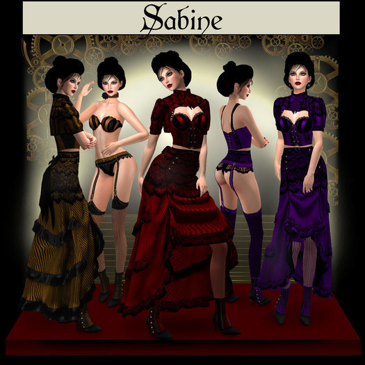 C&F Sabine Burlesque Skirt  Demo