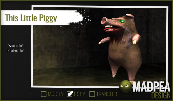 MadPea This Little Piggy Boxed