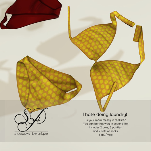 Snowpaws - Dirty Mesh laundry