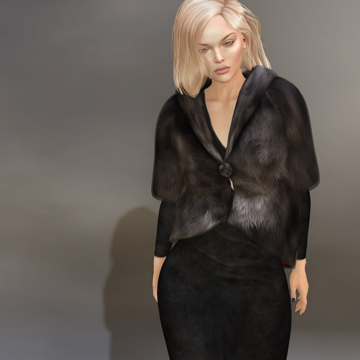 Snowpaws - Sol Cropped Fur Jacket - Mink