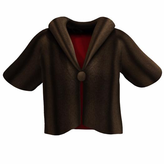 Snowpaws - Sol Cropped Fur Jacket - Sable