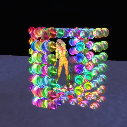 SPHERE CUBE ROTATOR ~ WEARABLE LIGHT EFFECT 