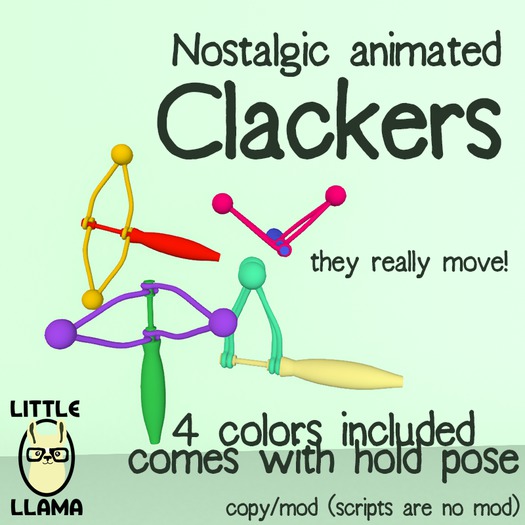 Little Llama - Clackers