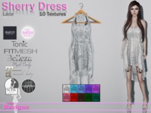 Sherry Dress With Hud Lace