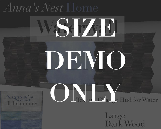 AN Water Wall Large Demo for Size