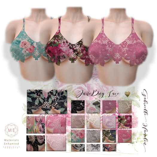 .::Pretty Demo::. JuneBug Lace Cropped Top