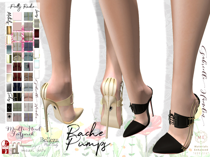 .::Pretty Rache::. Special Edition Laced Pumps