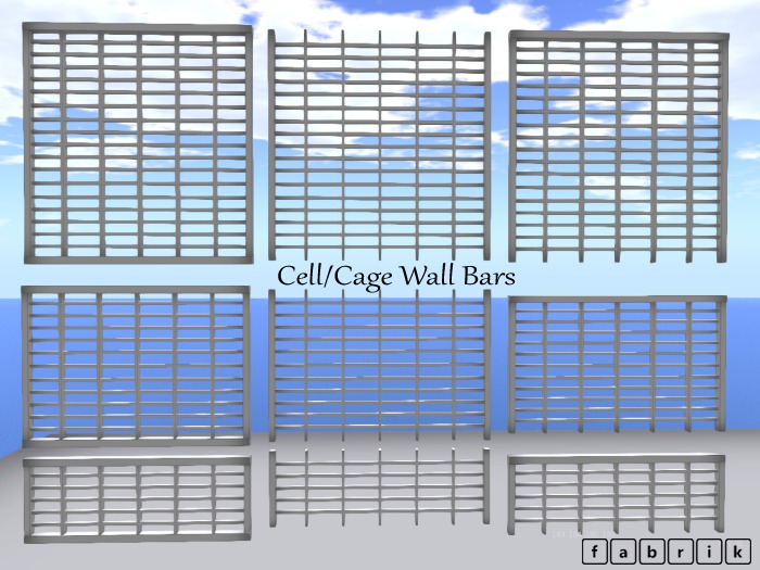 Mesh Cell/cage Wall Bars Full Perm
