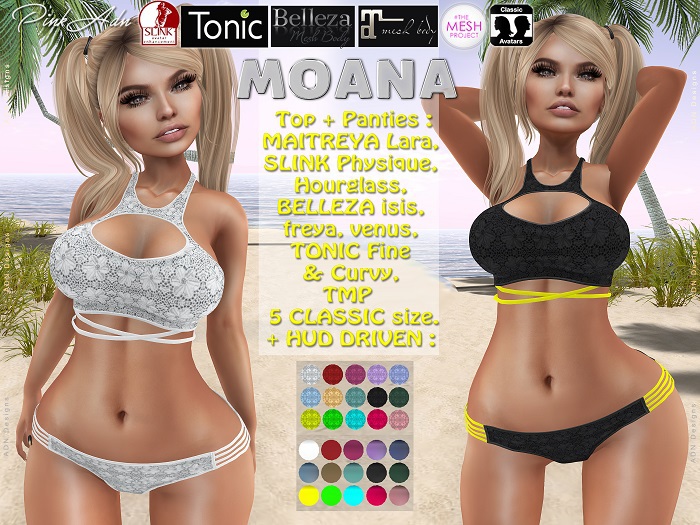 [AdN] demo Moana (Maitreya slink belleza tmp tonic classic)