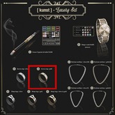 .07 [ kunst ] - Sharp rings / gold