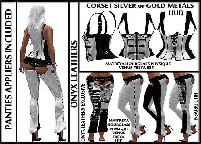 Chaps and Corset Hud Driven Multi bodies