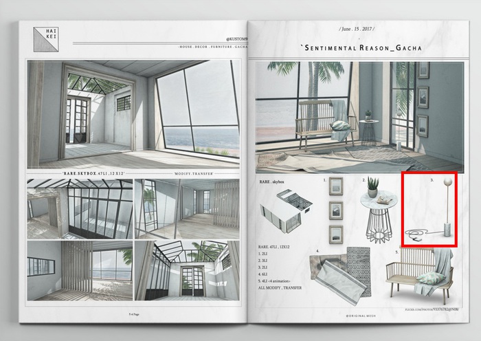 :HAIKEI: Sentimental Reason  gacha / {3}