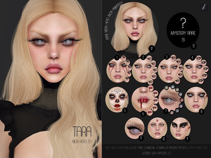 12 Genesis_Head_Tara_2.0 CREAM RARE