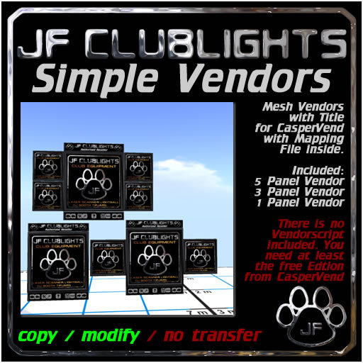 JF Clublights Simple Vendors Box