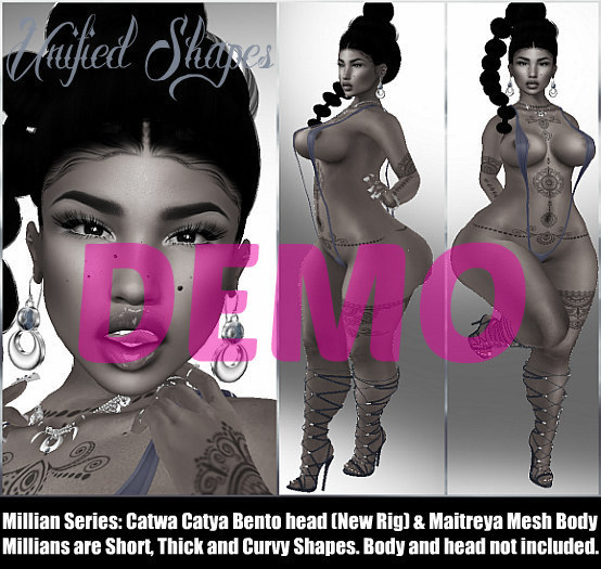 :.Unified:. DEMO MILLIAN SHAPE LARA/CATYA NEW RIG