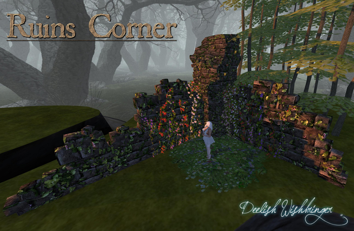 Ruins Corner Walls ~8LI