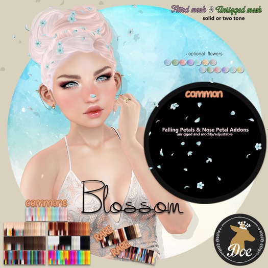 Doe: Blossom (solid) - Neon