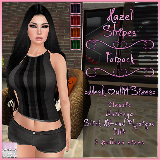 Hazel Outfit Stripes Fatpack