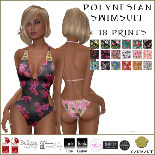 BM Polynesian Swimsuit
