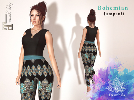 bohemian jumpsuit attire