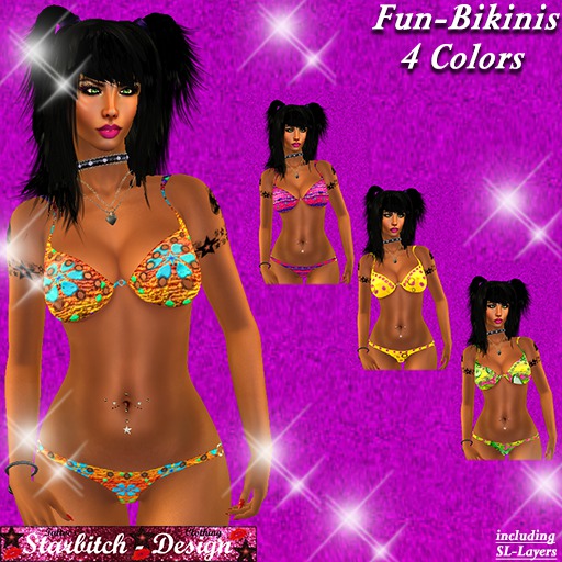 Fun-Bikinis (including Omega-Applier)