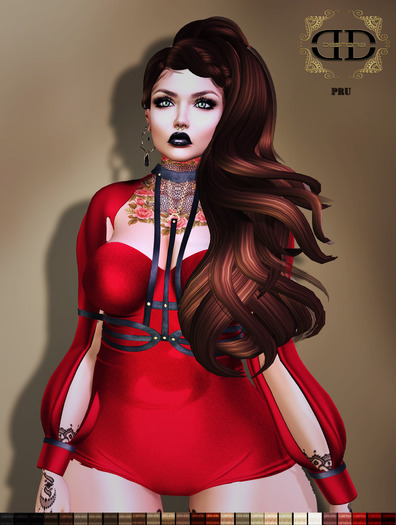 -Desmonia- Pru Front Braid Hair Fatpack (Wear Me)